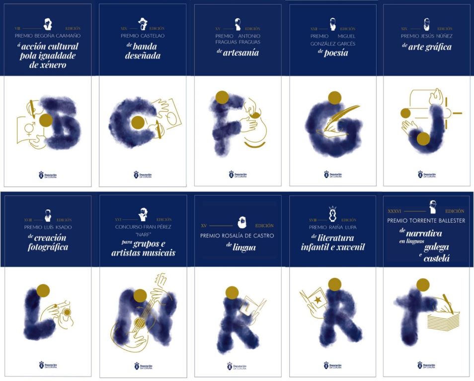 Cultura da Deputación convoca dez dos seus premios á creación literaria, artística e musical