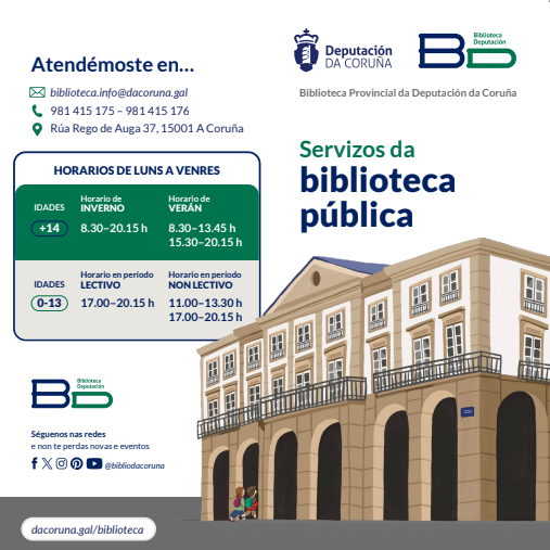 Información actualizada sobre horarios e servizos