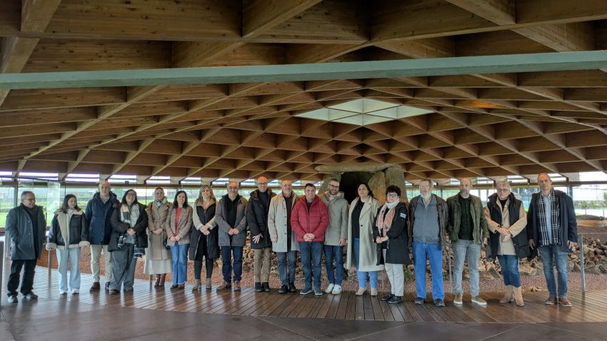 A Deputación avanza en Dombate no desenvolvemento do Parque do Megalitismo da Costa da Morte