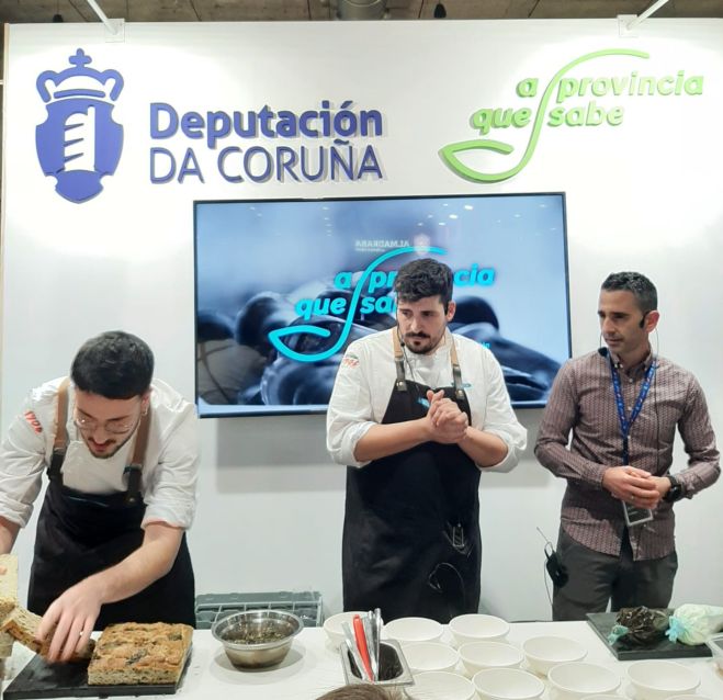 Os mellores chefs da provincia pasan polos fogóns da Deputación en Madrid Fusión