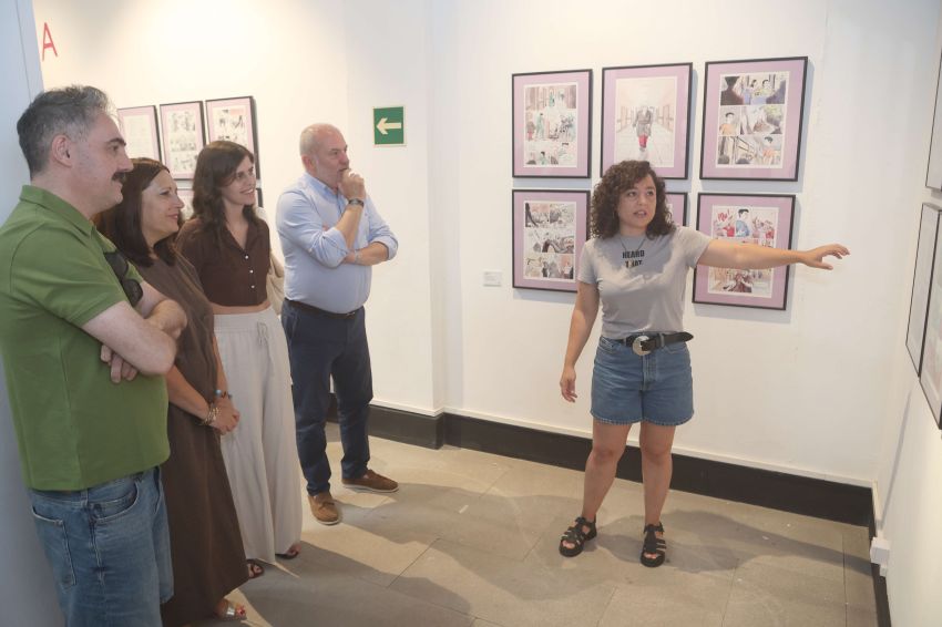 As gañadoras do Premio Castelao 2024 participan en ‘Viñetas desde o Atlántico’ cunha exposición sobre as súas obras