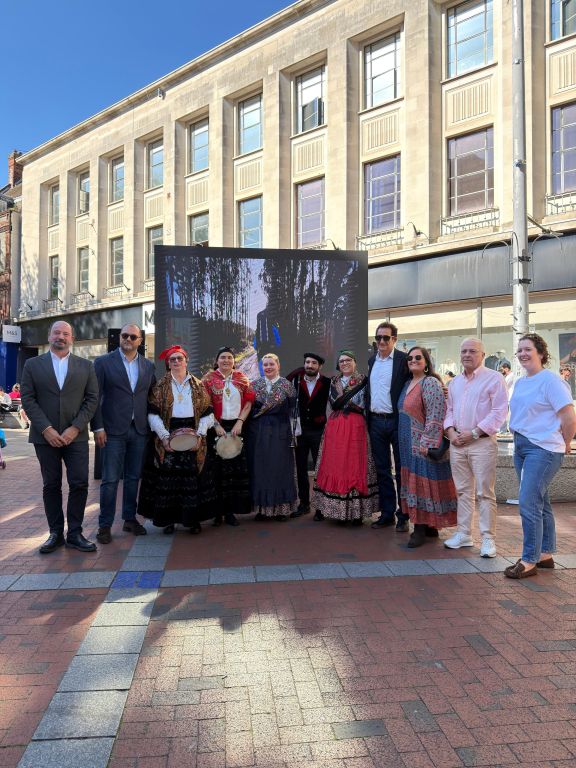 A Deputación da Coruña exhibe o potencial do Camiño en Reading (Inglaterra) ante milleiros de visitantes