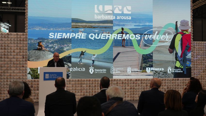 O Cabo Ortegal presenta en Fitur unha viaxe ao interior do xeoparque, “froito do traballo conxunto da Deputación cos concellos do territorio”