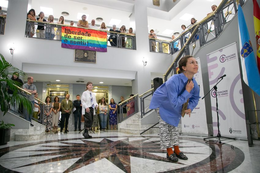 A Deputación conmemora o 28X, Día da Diversidade Sexual, defendendo a ‘Liberdade de ser e de sentir’