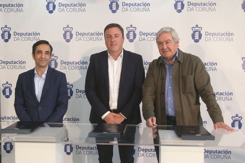 A Deputación achega 750.000 euros para cofinanciar as obras da nova iluminación do Estadio municipal da Malata, en Ferrol