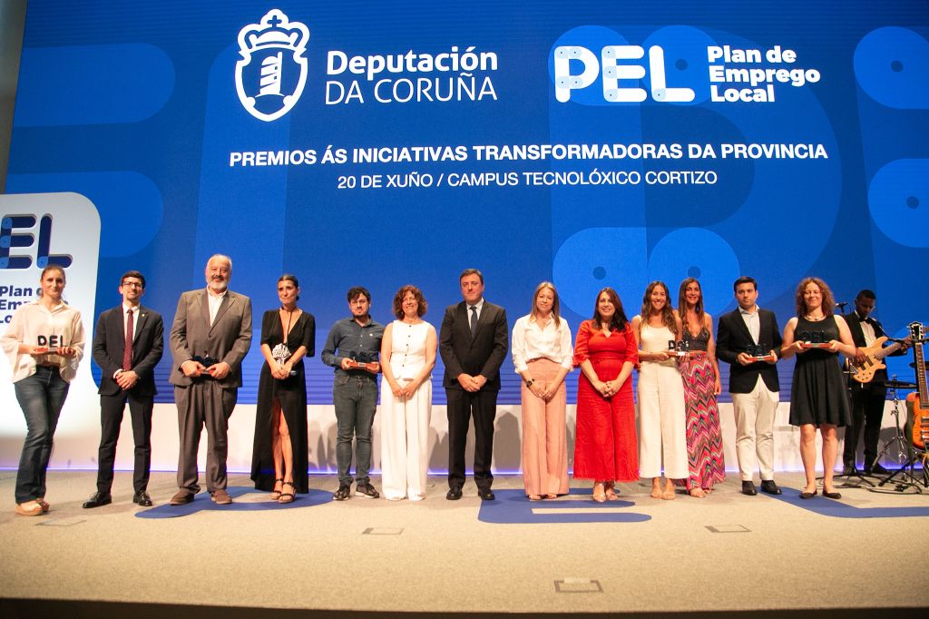 CLUN, Espazo Nature Retreat e Somadrome Films gañan os Premios PEL 2025 da Deputación da Coruña nunha edición con récord de participación