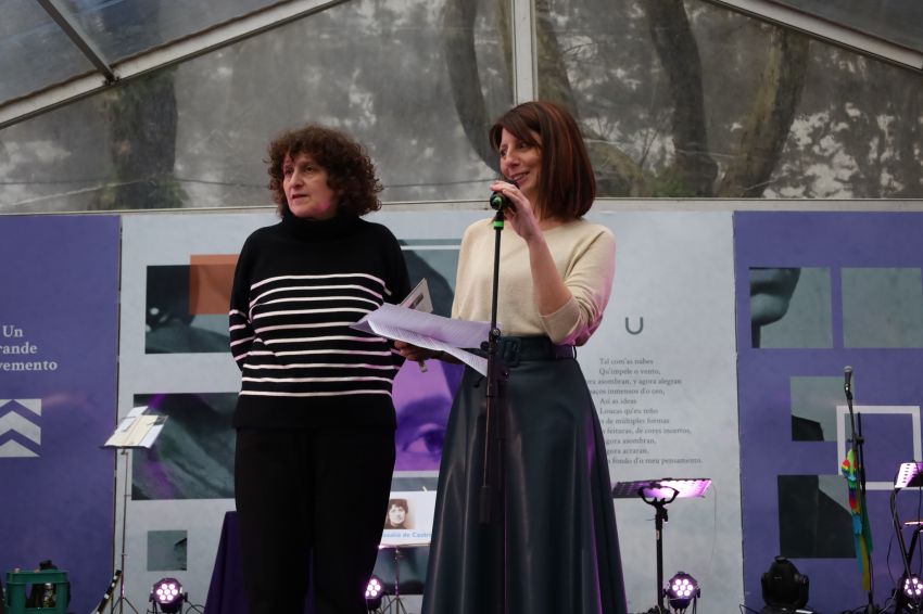O Festival Rosalía celebra en Santiago dúas xornadas de poesía, música e teatro para enxalzar unha autora que foi e segue a ser “unha auténtica revolución” para Galicia
