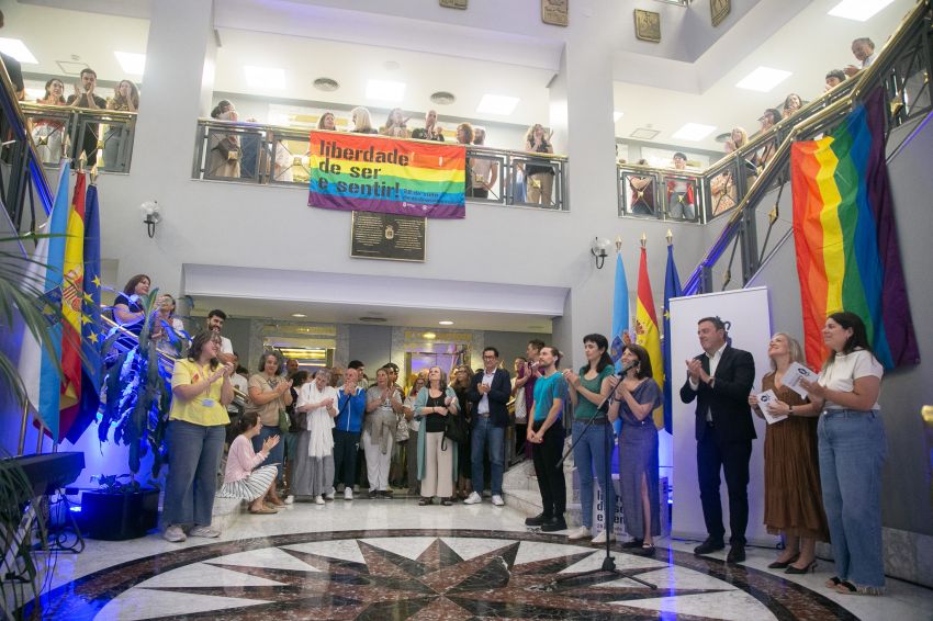 A Deputación conmemora o Día do Orgullo LGBTIQ+ reivindicando a liberdade de ‘Ser e sentir’