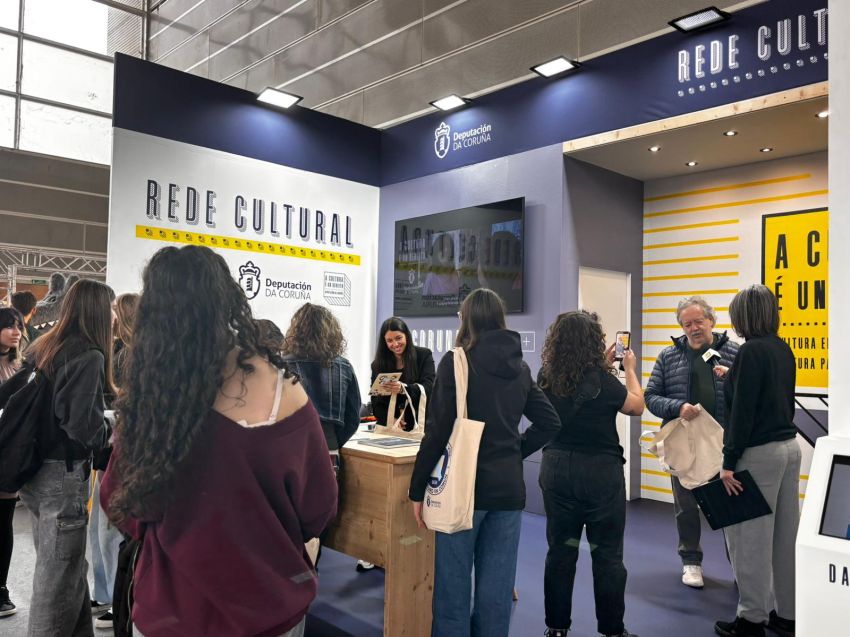 A Deputación da Coruña reivindica en Culturgal a cultura como dereito e chama a fortalecer o ecosistema creativo galego