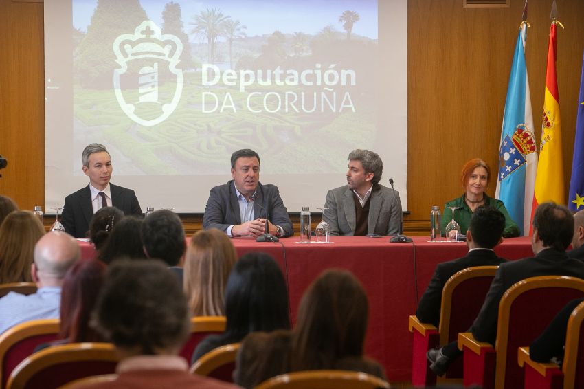 A Deputación reúne en Mariñán a representantes da ONU e a AESIA para avanzar na gobernanza global da intelixencia artificial