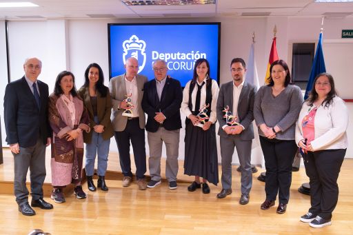 A Deputación da Coruña entrega os III Premios Xoán Vicente Viqueira de Investigación en Ciencias Sociais