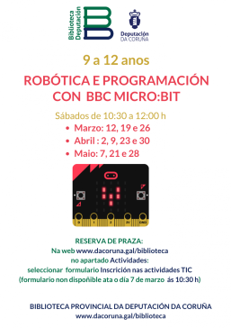 Taller de Robótica e Programación con BBC micro: bit
