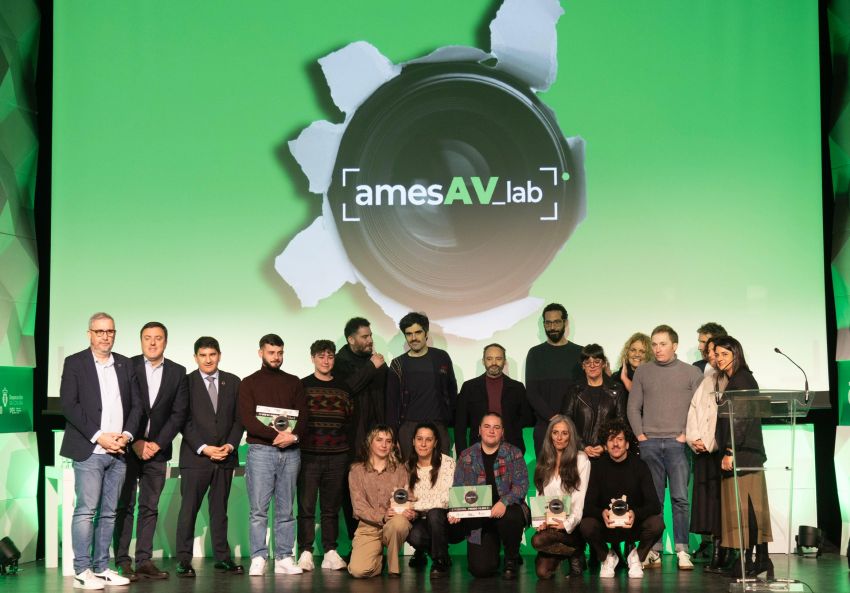 Formoso resalta na entrega do Premios AMES AV-LAB a aposta da Deputación polo talento emerxente no sector audiovisual