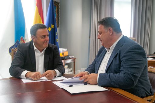 A Deputación financiará obras de mellora da seguridade viaria nos Canedos e O Pazo, en Frades