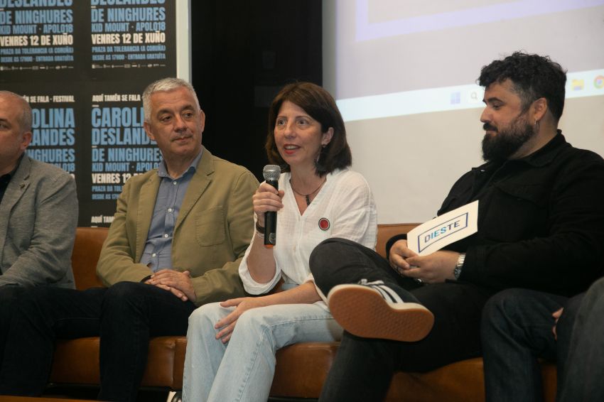 Sol Agra reivindica o festival ‘Aquí tamén se fala’ como exemplo de normalización lingüística desde as aulas