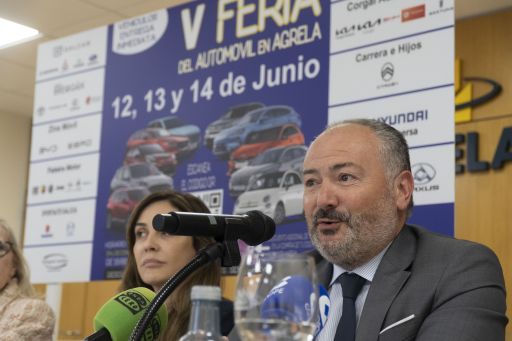 A Deputación participou na presentación da V Feira do Automóbil de Agrela