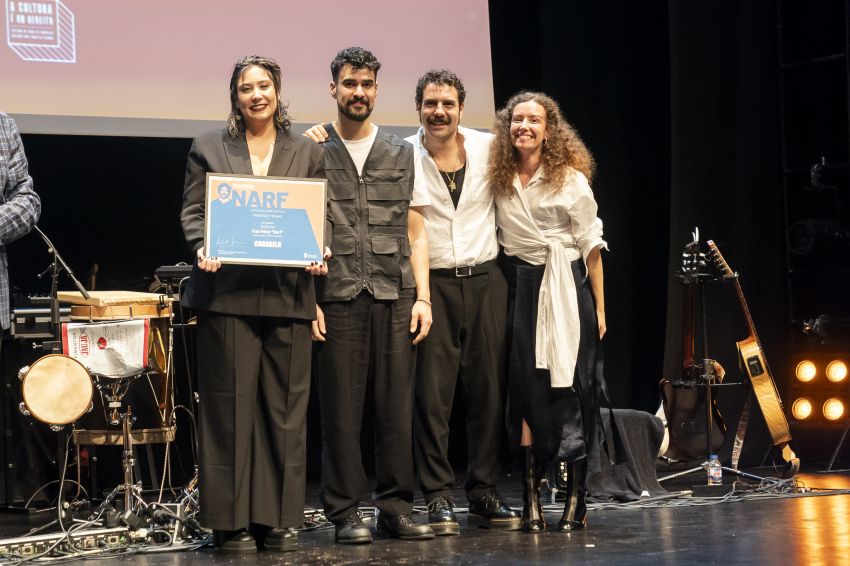 Carabela, banda gañadora do Premio Narf 2024