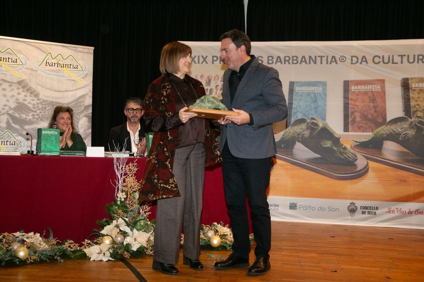 A Deputación da Coruña destaca a forza cultural do Barbanza nos Premios Barbantia 2025
