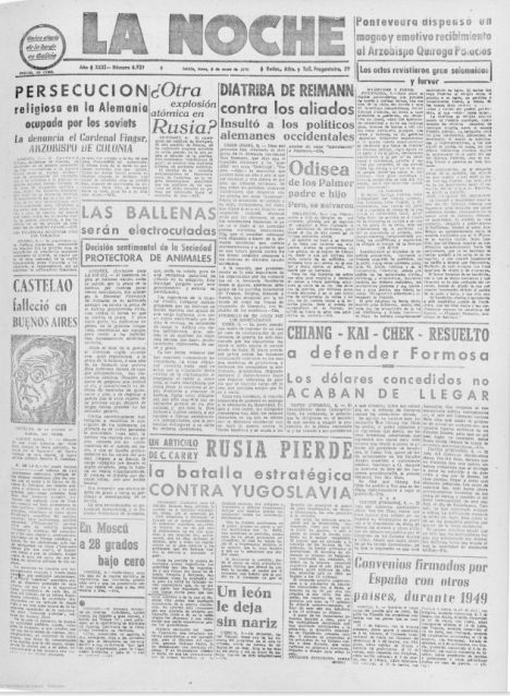 75º aniversario do pasamento de Alfonso R. Castelao (Primeira entrega)