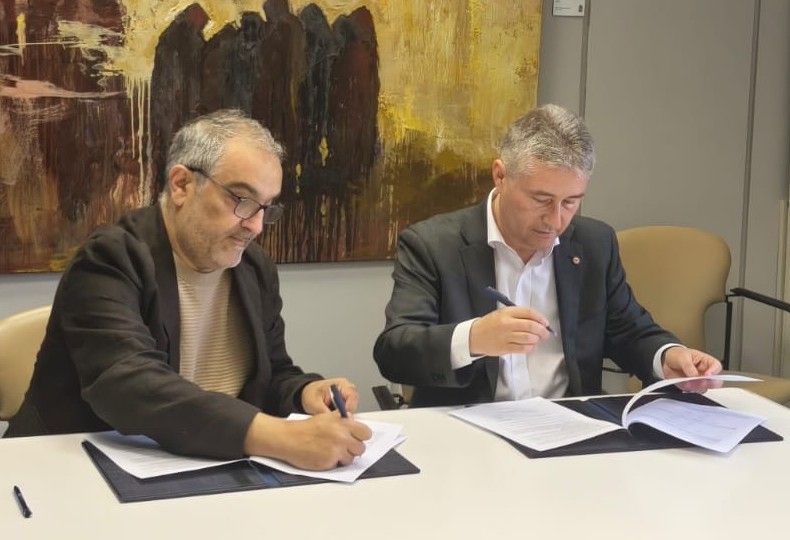 A Deputación e a UDC renovan o convenio para que os residentes da Elvira Bao empreguen o comedor do IES Rosalía Mera
