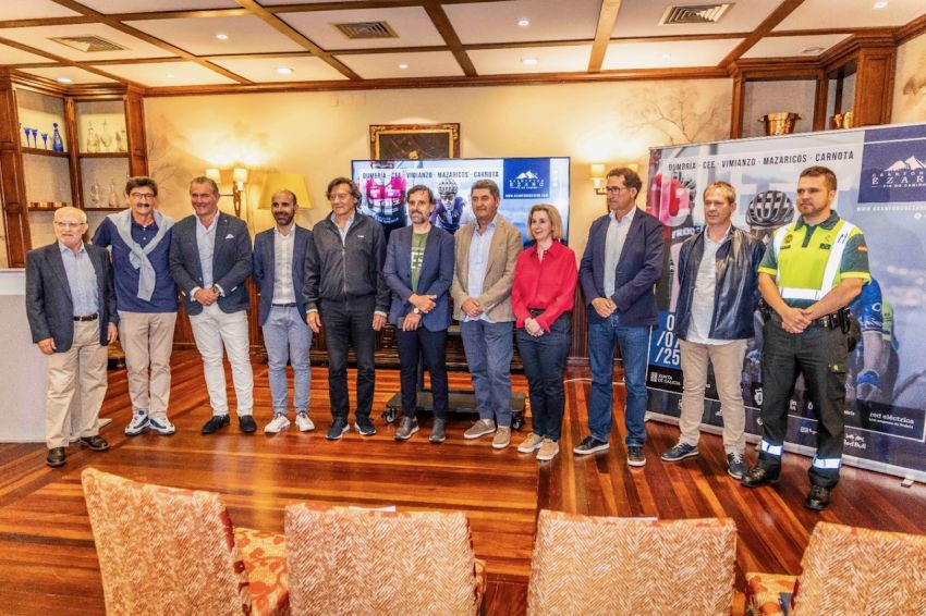 A Deputación da Coruña apoia, de novo, o Gran Fondo Ézaro, que incluirá un novo tramo de terra na edición 2025