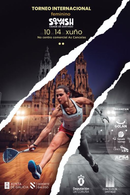 A Deputación da Coruña apoia o maior torneo internacional de squash feminino que se celebra en España