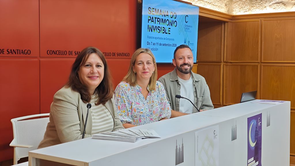 Cultura da Deputación e o Concello de Santiago abren novas portas para descubrir o patrimonio invisible de Compostela