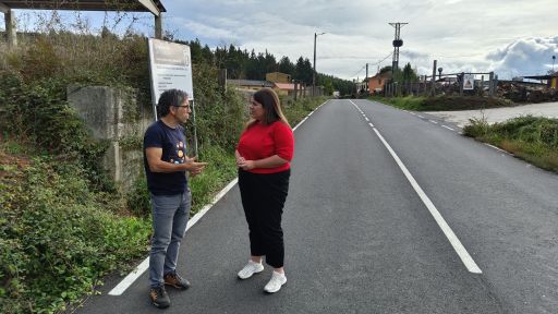 A deputada Cristina García presentou en Santiso o investimento de 740.000 euros do Plan único