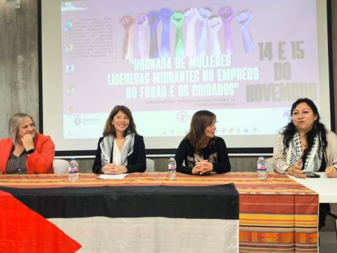 Comenzaron en Teixeiro as xornadas “Mulleres lideresas migrantes no emprego do fogar e os coidados” da Deputación