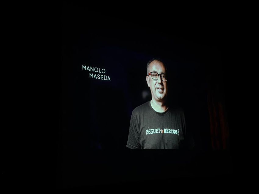 Natividade González asiste á proxección do documental ‘Ao son da nova regueifa’ no Auditorio de Galiza