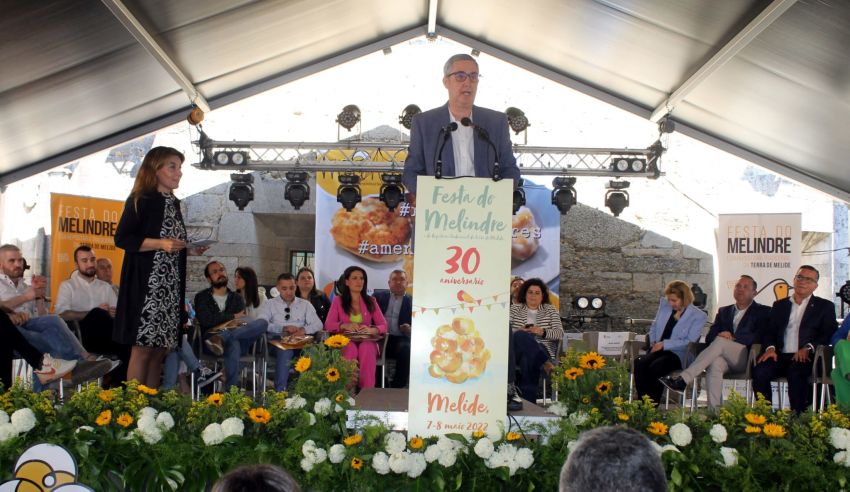Blas García reafirma o apoio da Deputación á Festa do Melindre, unha cita que pon en valor o produto con selo artesán