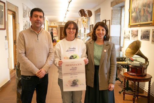 A Deputación da Coruña participou en Betanzos na presentación do proxecto Tecelás da Terra, galardoado no VII Premio Luísa Villalta pola igualdade