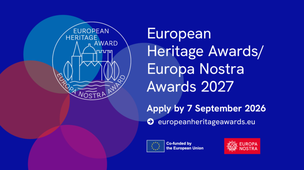 Premios Europeos do Patrimonio / Premios Europa Nostra 2027 - 07/09/2026