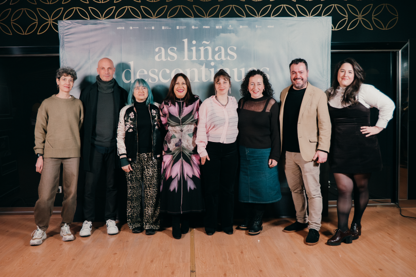 A Deputación reafirma o seu apoio á cultura coa colaboración no filme 'As liñas descontinuas'
