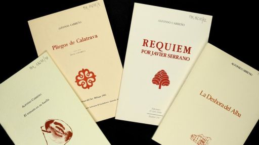 Catalogan o fondo documental do poeta Alfonso Carreño no Archivo da Región de Murcia