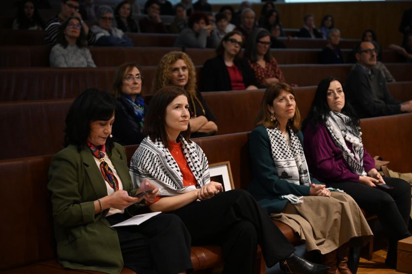 A Deputación colabora co XXI Premio Xornalistas de Liberdade de Prensa, que recolleu o xornalista palestino Nasser Abu Baker