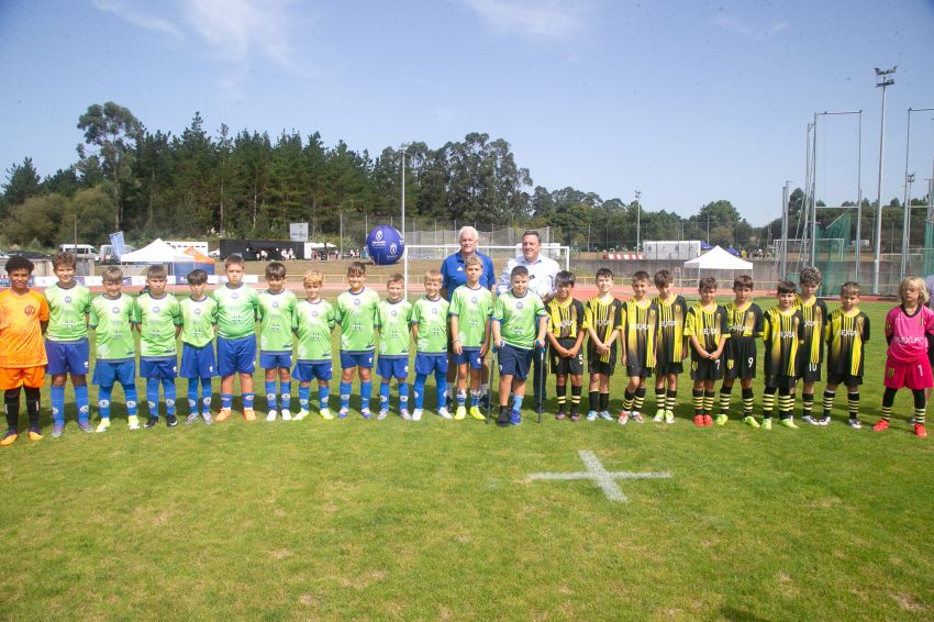 O Gran Premio de Fútbol Base Deputación da Coruña reúne en Narón a máis de 1.000 futbolistas da canteira dos mellores equipos de España, Portugal, Alemania e Italia