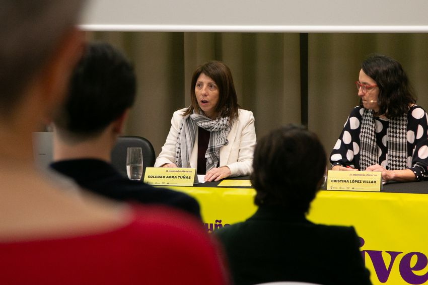 Inauguración do IV Congreso ‘A memoria diversa’, que se celebra hoxe na Normal para “mirar atrás para celebrar todo o conseguido”