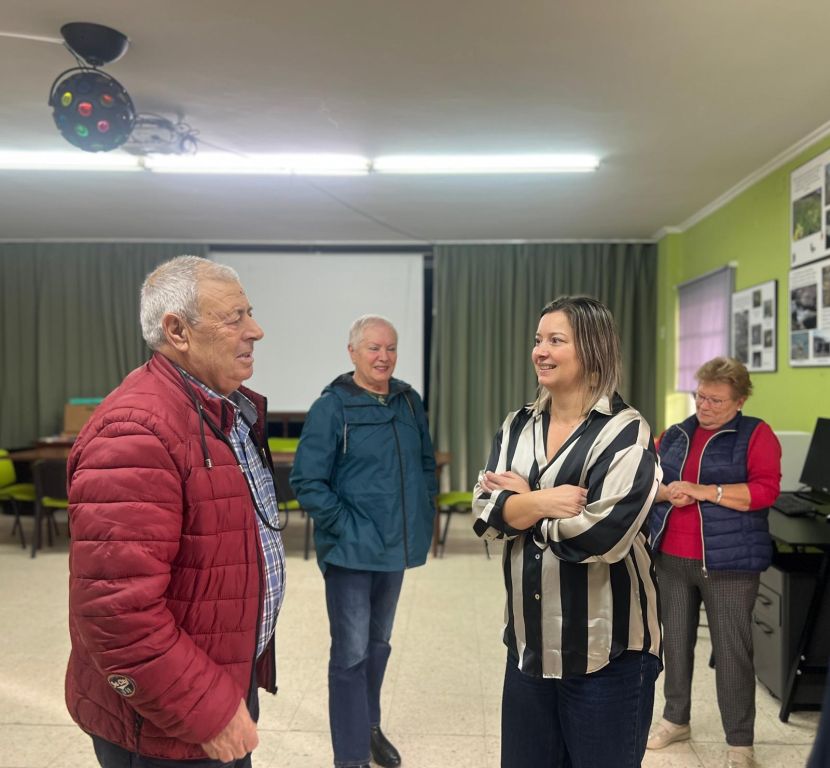 A Deputación da Coruña financia a mellora do local social da Asociación de Veciños Río da Ponte en San Xurxo (Ferrol)