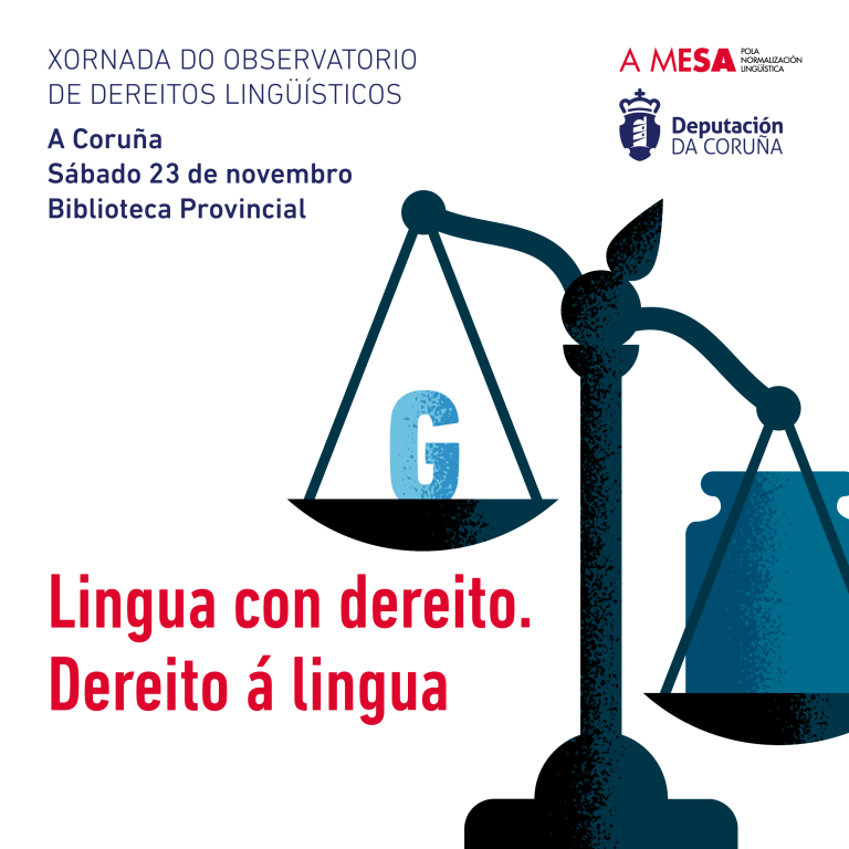 A litigación estratéxica como vía de avance para os dereitos lingüísticos, a debate nunha xornada organizada pola Deputación e A Mesa