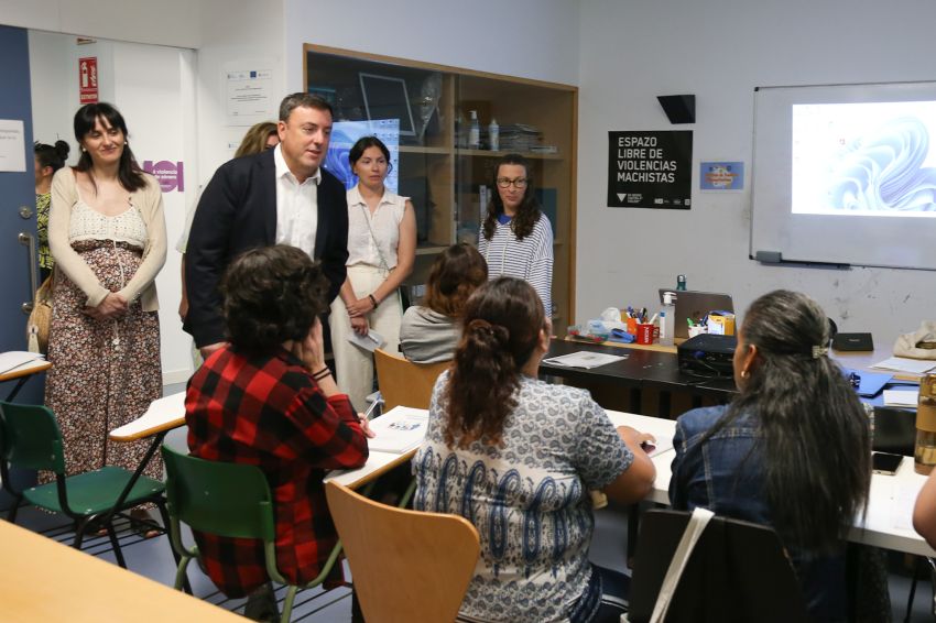 Formoso destaca o traballo de integración social e laboral da ONG Ecos do Sur