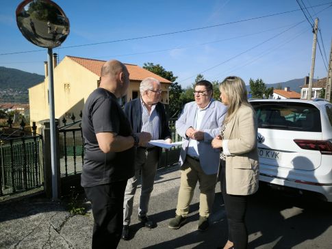 A Deputación da Coruña e o Concello de Noia avalian actuacións para mellorar a seguridade viaria no municipio