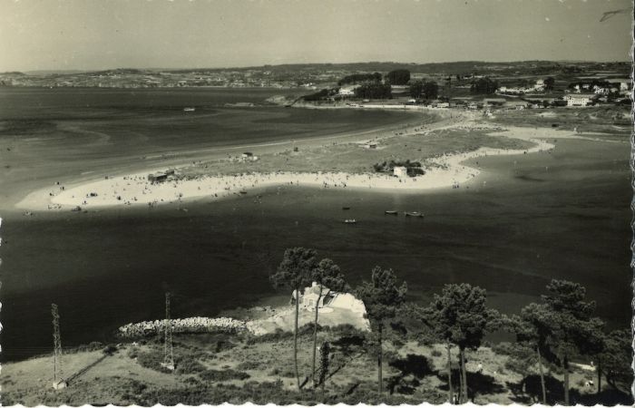 Praia de Santa Cristina. Ano 195-?