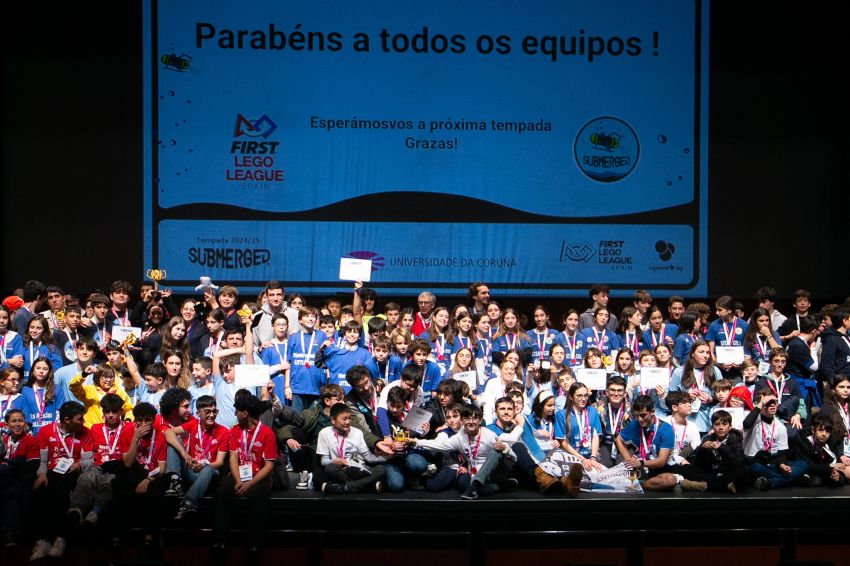 O Campus Industrial de Ferrol acolle a final da First Lego League Galicia