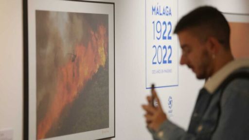 Os fitos destacados do fototoperiodismo 2022 móstranse no Archivo Municipal de Málaga