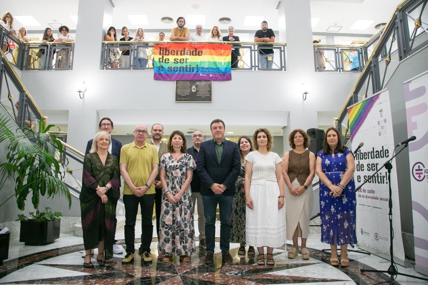 A Deputación conmemora o 28X, Día da Diversidade Sexual, defendendo a ‘Liberdade de ser e de sentir’