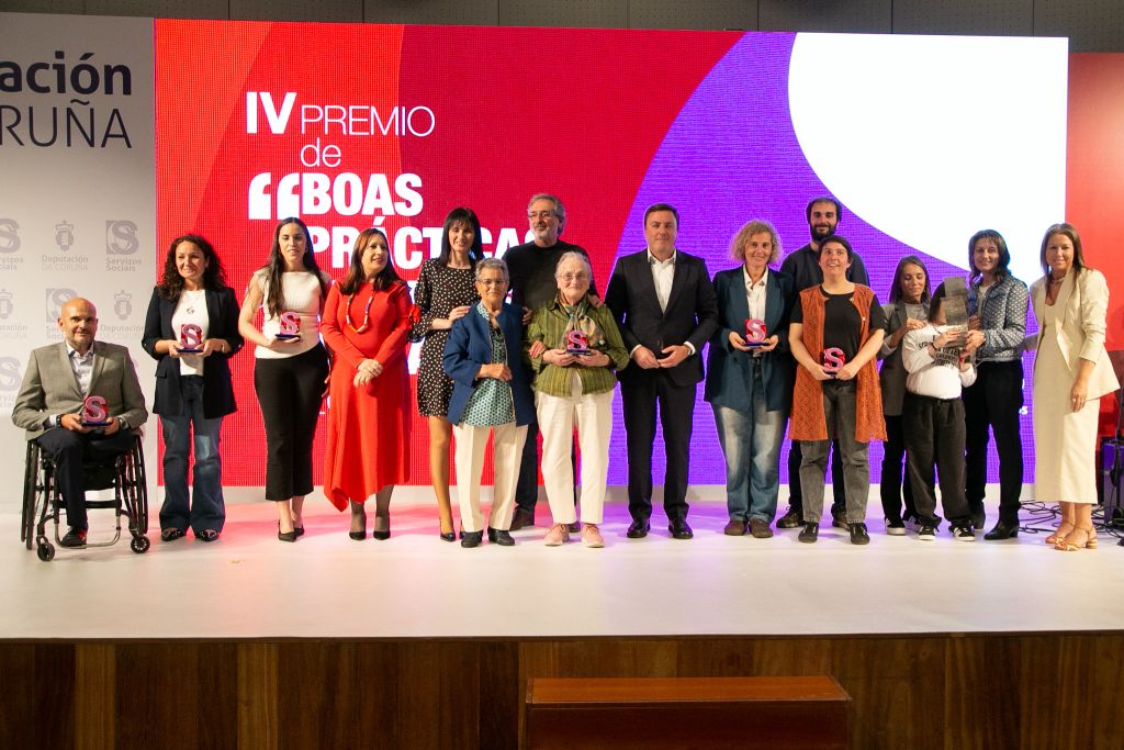 A Deputación da Coruña premia o traballo das entidades sociais da provincia