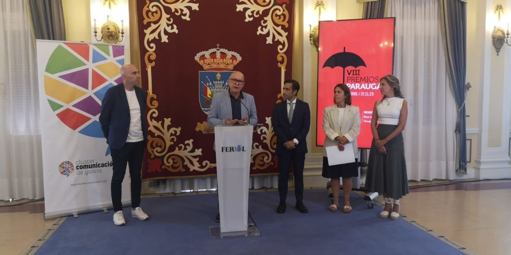A Deputación da Coruña colabora na VIII edición dos premios Paraugas 2023