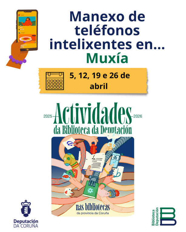 Curso de manexo de teléfonos intelixentes (smartphone) en Muxía