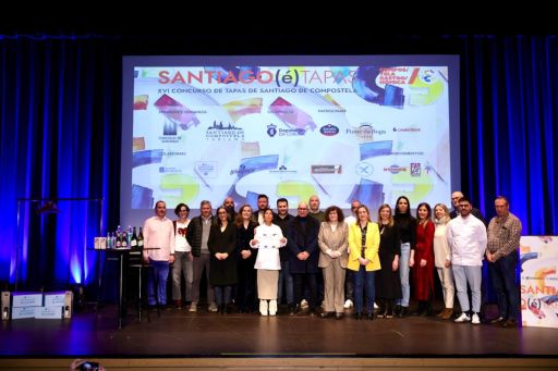 O Santiago(é)Tapas, organizado por Turismo de Santiago co apoio da Deputación, premia a proposta de O Sendeiro